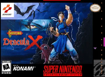 Castlevania - Dracula X (USA) box cover front